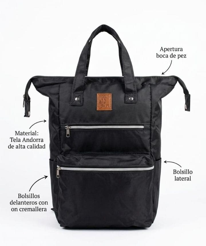 Mochila Boca de Pez